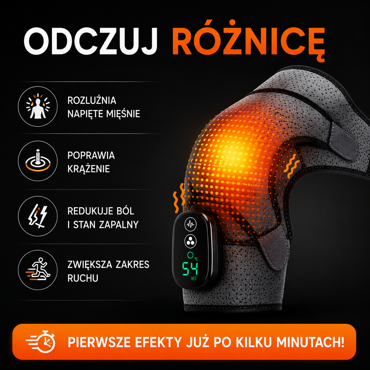 Saloria™ — Elektryczna Orteza Barkowa